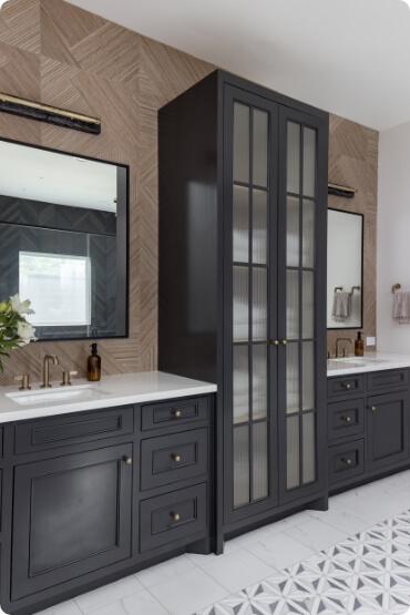 Complete design - full-service bathroom remodeling for homeowners across the Greater Houston Area.